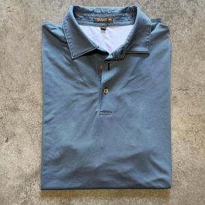 Peter Millar Summer Comfort Men's Performance Golf Polo Sz XL